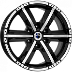 Диски K&K R17 6x114,3 7,5J ET39 D67,1 K&K Окинава(КС635) Алмаз черный 