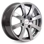 R15 4x100 6J ET45 D54,1 Rapid Джемини (КС617) дарк платинум