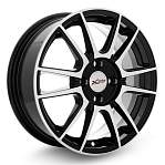 R15 4x100 6J ET45 D54,1 X'trike X-127 BK/FP 