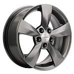 Диски Khomen R15 5x100 6J ET43 D57,1 Khomen KHW1504 (Skoda Fabia) G-Silver