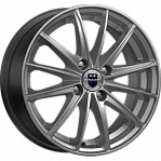 Диски Rapid R15 4x100 6J ET48 D54,1 Rapid Пойнт Бланк-ориг, (КС884) дарк платинум