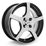 Диски X'trike R15 4x100 6J ET38 D67,1 X'trike X-118 BK/FP