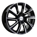 Диски Khomen R15 5x105 6J ET39 D56,6 Khomen KHW1507 (Chevrolet Aveo) Black-FP