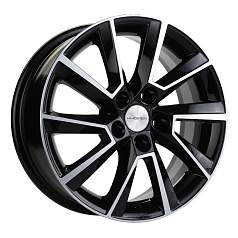 Диск R15 5x105 6J ET39 D56,6 Khomen KHW1507 (Chevrolet Aveo) Black-FP