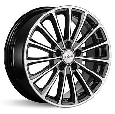 Диск R17 5x114,3 7J ET45 D66,1 X'trike X-136 BK/FP