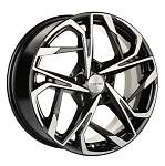 Диски Khomen R17 5x114,3 7J ET50 D67,1 Khomen KHW1716 ( 17 ZV CX-5/Seltos) Black-FP