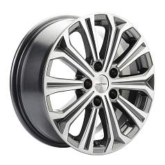 Диск R16 5x114,3 6,5J ET41 D67,1 Khomen KHW1610 (ZV 16_Optima) Gray-FP
