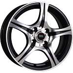 Диски N2O R15 5x114,3 6J ET45 D60,1 N2O Y3159 Черный с полированной лицевой поверxностью 