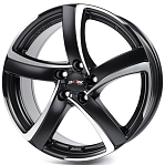 Диски Alutec R17 5x100 7,5J ET35 D63,3 Alutec Shark Racing Black Front Polished 