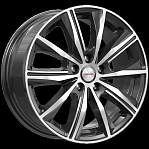 Диски K&K R16 5x108 7J ET40 67,1 K&K Арнар (КС904) алмаз черный 