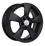 Диски Khomen R15 5x100 6J ET38 D57,1 Khomen KHW1504 (Skoda Rapid) Black Matt