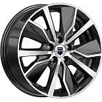Диски K&K R16 5x105 6,5J ET38 D56,6 K&K Гамбит (КС961) алмаз чёрный