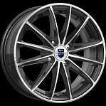Диски K&K R15 4x100 6J ET48 D54,1 K&K Пойнт Бланк (КС884) Алмаз чёрный Оригинал