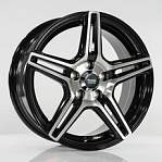 Диски Megami R15 5x114,3 6,5J ET38 D67,1 Megami MGM-38 BKF