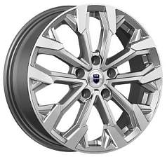 Диск R17 5x105 6,5J ET38 D56,6 K&K Морейн (КС1046) дарк платинум