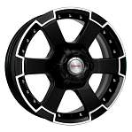 Диски K&K R16 6x139,7 7J ET22 D107,1 K&K М56-оригинал алмаз черный (КС593) 