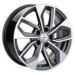 Диски Khomen R17 5x112 7J ET46 D66,6 Khomen KHW1703 (ZV 17_A4) Gray-FP