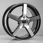 R17 4x100 7J ET35 D60,1 NZ Wheels R-02 BKF