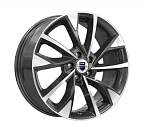 Диски K&K R17 5x105 7J ET38 D56,6 К&К Роквуд (КС900-05) алмаз черный