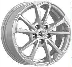 Диск R15 5x100 6J ET40 D57,1 K&K КС1005 сильвер