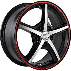 Диск R15 5x105 6J ET39 D56,6 NZ Wheels SH 667 BKFRS