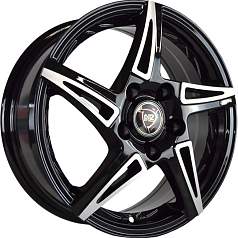 Диск R16 5x112 6,5J ET50 D57,1 NZ Wheels SH 661 BKF