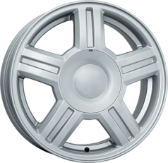 Диск R14 4x98 5,5J ET35 D58,5 K&K Торус ауди сильвер (КС409)