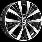 Диски K&K R19 5x114,3 7,5J ET50 67,1 K&K Марвел (КС881) алмаз черный SK