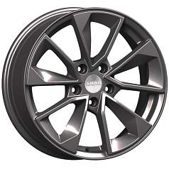 Диск R17 5x114,3 7J ET40 D66,1 Скад Nissan Qashqai (KL-299) графит