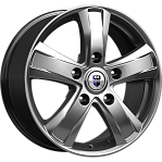 Диски K&K R18 5x139,7 8J ET45 D95,3 К&К Канцлер (КС479) Дарк платинум 