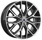 Диски K&K R16 4x114,3 6J ET40 D67,1 К&К Лилиом (КС891-04) алмаз черный