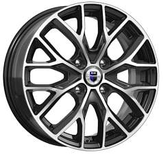 Диск R16 4x114,3 6J ET40 D67,1 К&К Лилиом (КС891-04) алмаз черный