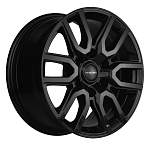 Диски Khomen R17 6x139,7 8J ET25 D106,1 Khomen KHW1723 (Toyota LC PRADO/Lexus GX) Black