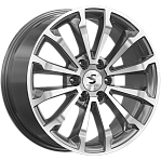 Диски Скад Premium Series R20 6x139,7 8,5J ET25 D106,1 Скад Premium Series КР006 (Land Cruiser Prado) Diamond Gloss Graphite