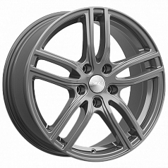 Диск R17 5x100 7J ET48 D56,1 Скад Брайтон графит