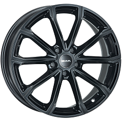 Диск R18 5x114,3 7J ET40 D66,1 MAK DaVinci Gloss Black