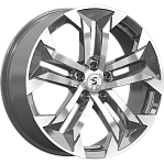 Диски Скад Premium Series R19 5x114,3 7,5J ET40 D60,1 Скад Premium Series КР015 (19_RAV4 XA5) Diamond gloss graphite 