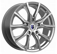 Диск R17 5x108 7,5J ET47 D60,1 K&K Твист (КС697M) дарк платинум