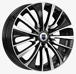 Диски K&K R17 5x114,3 6,5J ET45 D66,1 K&K Flanker (КС1097) алмаз чёрный