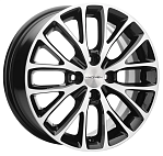 Диски Khomen R15 4x100 6J ET50 D60,1 Khomen KHW1506 (Lada Vesta) Black-FP