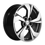 Диски Khomen R17 5x114,3 7J ET45 D66,1 Khomen KHW1724 (X-Trail/Nissan Teana) Gray-FP