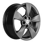 R15 5x100 6J ET43 D57,1 Khomen KHW1504 (Skoda Fabia) Gray