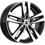 R16 5x108 6,5J ET40 D67,1 К&К Rassvet (КС868) Алмаз-черный SK