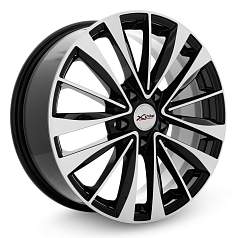 Диск R17 5x114,3 7J ET40 D66,1 X'trike X-126 BK/FP
