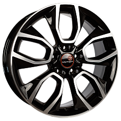 Диск R18 5x114,3 7J ET39 60,1 Remain R202 Алмаз черный
