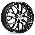 Диски X'trikeRST R17 5x108 6,5J ET40 D54,1 X'trikeRST R077 BK/FP