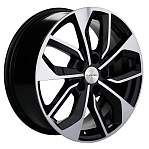 Диски Khomen R17 5x112 7J ET40 D57,1 Khomen KHW1703 (17_Tiguan) Black-FP