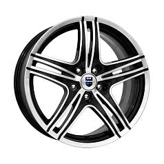 Диск R18 5x120 8J ET32 D60,1 К&К Омаxа (КС569) Алмаз черный