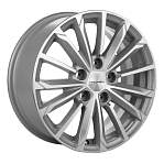 Диски Khomen R16 5x112 6,5J ET46 D57,1 Khomen KHW1611 ( 16_Octavia A7) F-Silver-FP