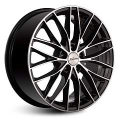 Диск R18 5x100 7,5J ET45 56,1 X'trike X-130 BK/FP